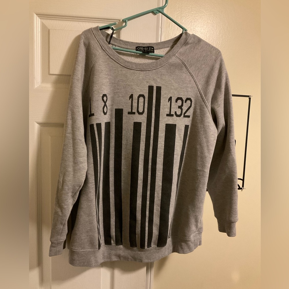 Forever21 Barcode Pullover